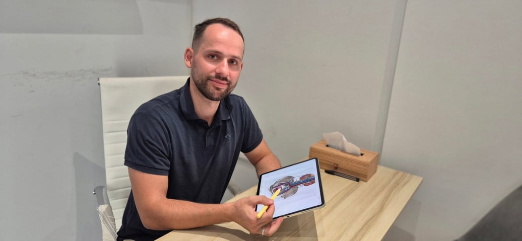 Jakob Essen Anamnese Portrait Osteopath in Paphos & Zypern